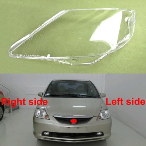 Front Headlamps Transparent Lampshades Lamp Shell Masks For Honda Fit Sedan 2003 2004 2005 2006 2007 2008