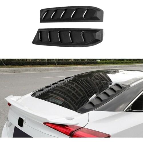 Car ABS Window Louvers Shutters Cover for Honda Civic Sedan 2016-2020
