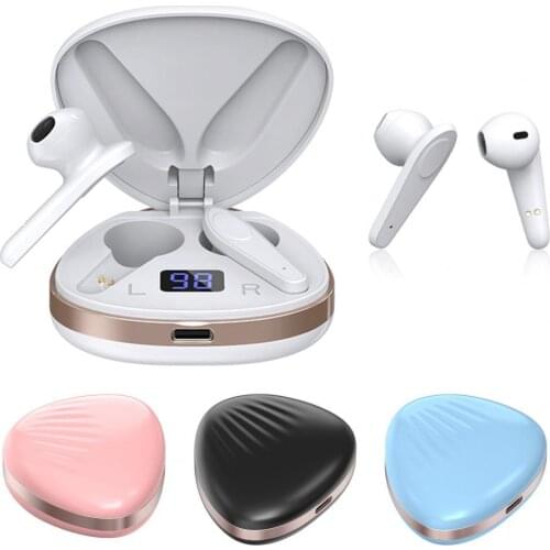 X19 Bluetooth 5.1 Smart-touch In-ear Wireless Earphone Earbuds for Phone Noise Reduction Bluetooth 5.1 for ios Android