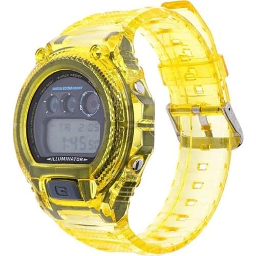 Watch Case for Casio G-Shock DW-6900 Refit Replacement Transparent Watch Strap Band Bracelet Accessories dw 6900