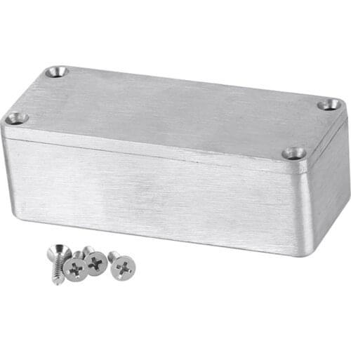 1590A 1590B Silver Aluminium Enclosure Case Mini Electronic Instrument Enclosure For Guitar Effects Tuner