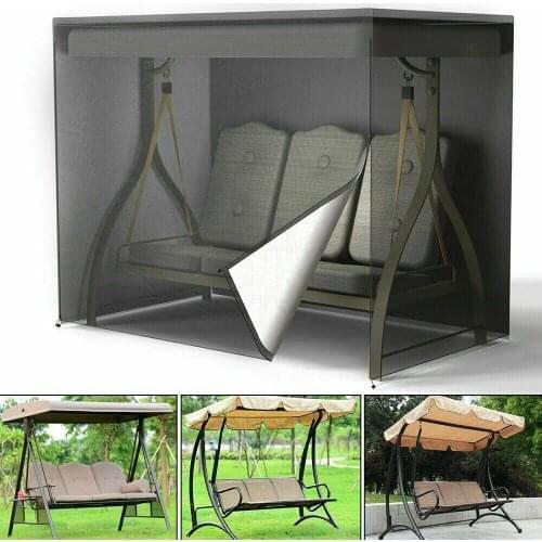 Outdoor Swing Chair Hammock Cover 3 Seater Patio Canopy Bench Seat Cover Protector Sun Shade Waterproof Chair Cover