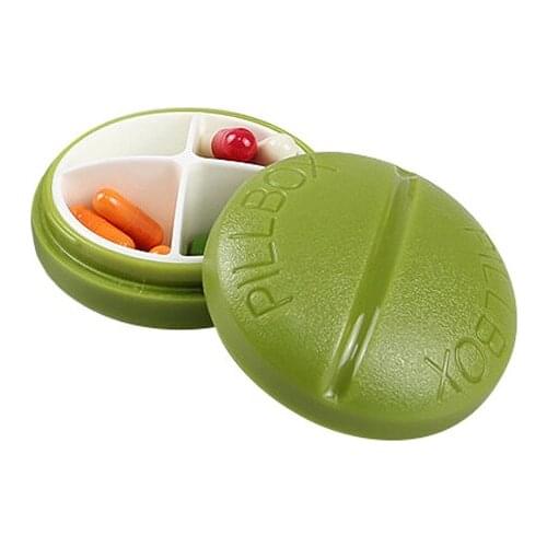 Travel Case Holder Cute Pill Boxes Medicine Case Boxes Portable Pill Box Mini Pill Container Drug Tablet Storage Boxes