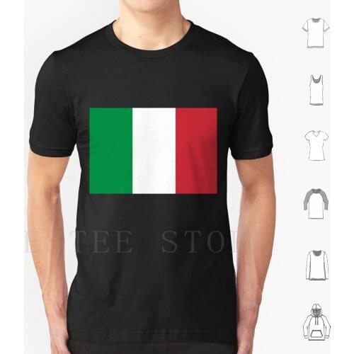 Italy Flag T Shirt Cotton Men DIY Print Italy Flag Country World Fashion Men Womens Trends Tendencies Hipster Swag Menstyle