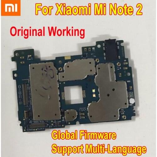 Global Firmware Original Unlock Mainboard For Xiaomi MI Note 2 Note2 Motherboard Circuits Card Fee Main Board Phone Accessory
