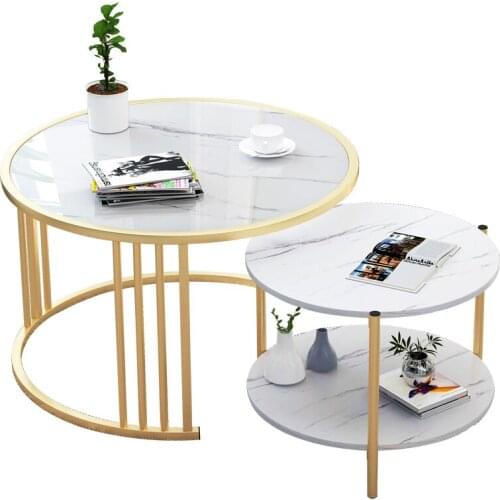 Coffee Table Simple Modern Creative Small Apartment Living Room Home Small Round Table Creative Sofa Side Table Side Table Round