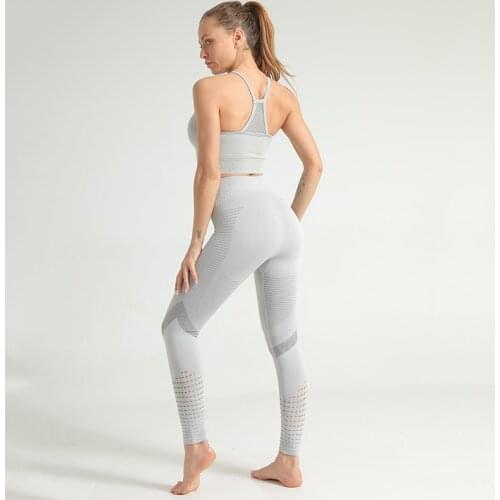 Gym 2 Piece Set Workout Clothes for Women Sports Bra and Leggings Set Sports Wear for Women Gym Clothing Athletic Yoga Set