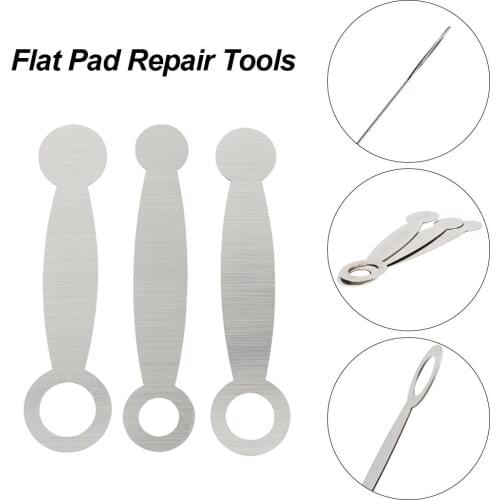 3PCS Flute Repair Tools Kit Musical Instrument Pad Maintenance Accessories Set