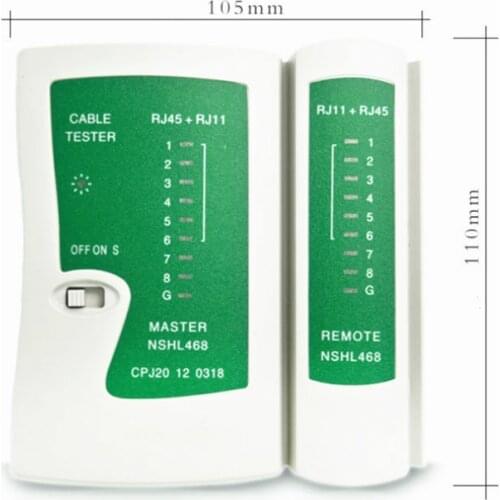 Networking Tools Kit Network Cable Tester RJ45 RJ11 RJ12 CAT5 UTP LAN Professional Cable Line Detector Tracker Remote Test Tools