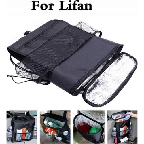 Car style Cooler Organizer Storage Bag Back Seat Holder For Lifan Breez (520) Cebrium (720) Celliya (530) Smily Solano X50 X60