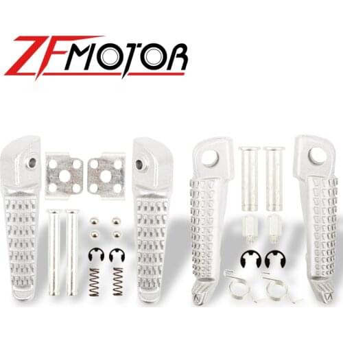 Motorcycle Front Rear Footrests Foot pegs For Kawasaki Ninja 250 Z750 Z800 Z1000 SX ER6F ER6N ZX-6R 636 ZX-9R ZX-10R ZX-12R ZX-1