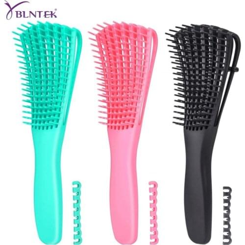 YBLNTEK Hair Brush Detangling Brush Scalp Massage Hair Comb Detangler Hairbrush for Dry Wet Curly Hair Home Barber Accessories