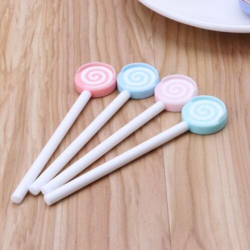 1 Pc Lollipop Baby Tongue Cleaning Brush Child Tongue Scraper Cleaner Baby Care Christmas Baby Kids Gift 11UC