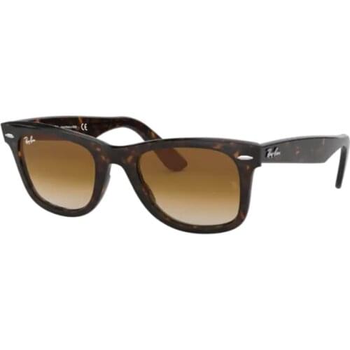 Rayban Wayfarer 2140 902/51 50 Vintage Sunglasses Brown Frame Brown Gradient Lenses Unisex Sunglasses 2021