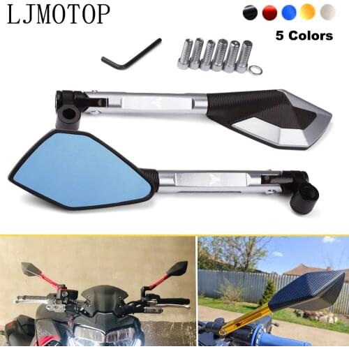 For Yamaha MT01 MT09 MT07 MT10 MT03 MT 01 09 07 03 10 MT-01 MT-10 Motorcycle CNC Aluminum Rear View Rearview Mirrors Side Mirror