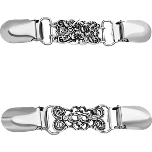 2018 Fashion Jewelry Gothic Punk Antique Sweater Scarf Shawl Cardigan Clip Brooch Vintage Large Brooches For Women Men