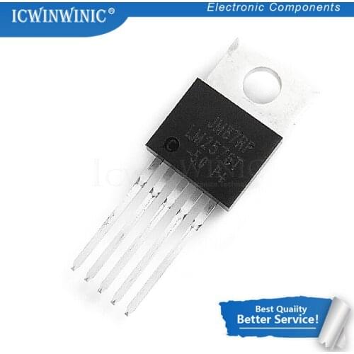 10piece LM2596T-5.0 LM2596 LM2596T Voltage Regulators - Switching Regulators 150 KHZ 3A TO-220-5 In Stock
