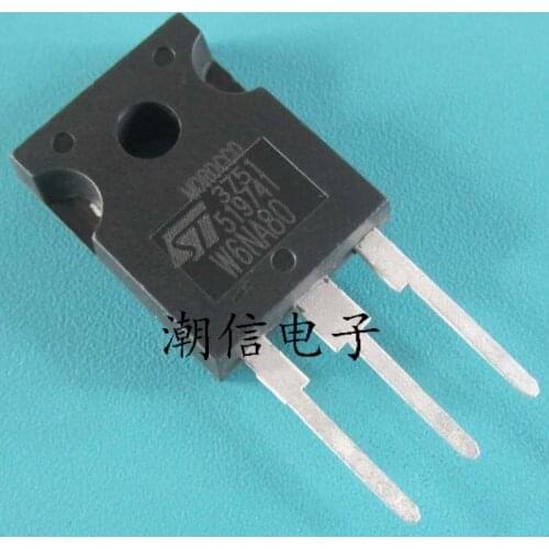 10cps W6NA80 STW6NA80 5.4A 800V