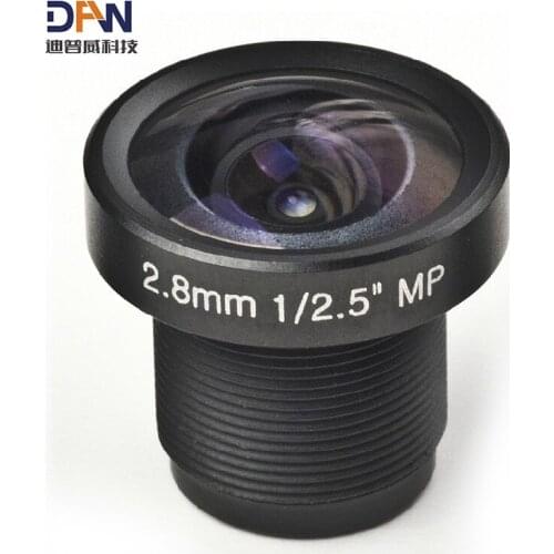 2.8mm wide angle M12 Mount CCD CCTV camera lens