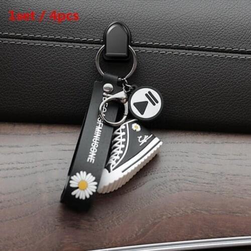 New 4pcs Car Multi-function Hooks Organizer for Hyundai Solaris I30 Elantra Tucson I10 i20 i35 IX20 IX25 IX35 Santa Fe Getz