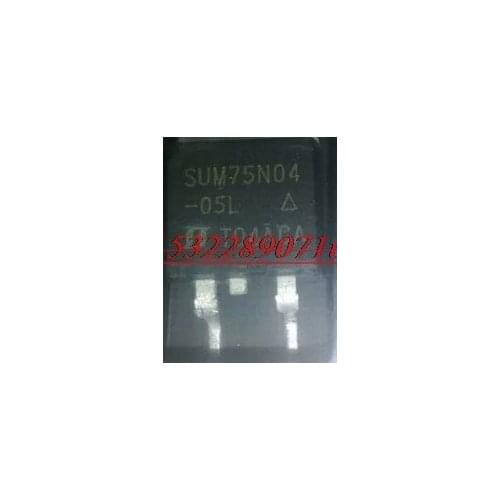 5pcs MOS field effect tube SUM75N04-05L 40V 75A N channel TO-263 brand new