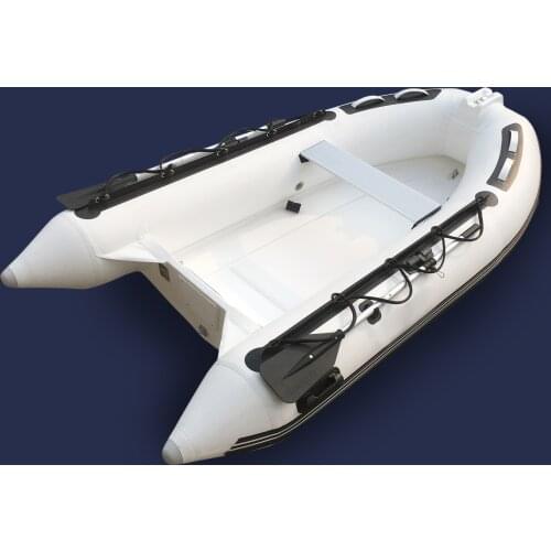 Free Sea Shipping RIB300 Rigid Inflatable PVC Boat Rowing Boat Yacht with foot steps