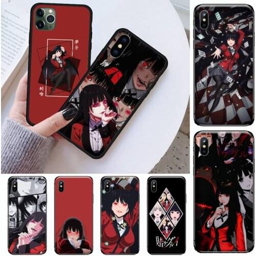 Crazy Excitement Manga Kakegurui Phone Case for iPhone 11 12 mini pro XS MAX 8 7 6 6S Plus X 5S SE 2020 XR