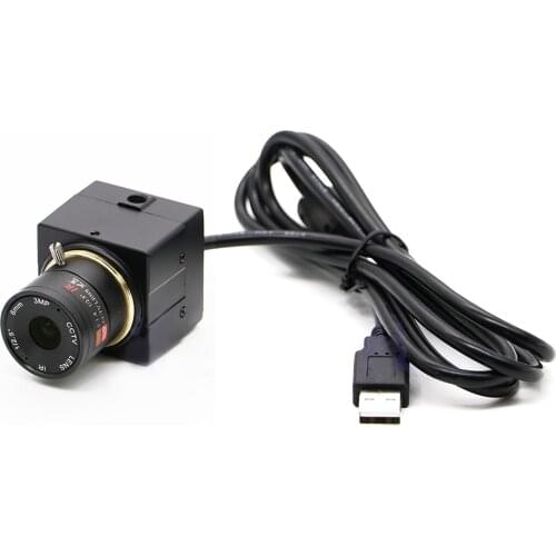 For Raspberry Pi 1080P HD 2 million color USB driver-free camera industrial Camera microscope visual Face recognition UVC