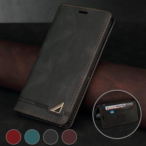 RFID Blocking Leather Flip Case Honor 10 Lite Luxury Cover 360 Protect Shield Magnet Book Skin for Huawei Honor10 Lite Case Para