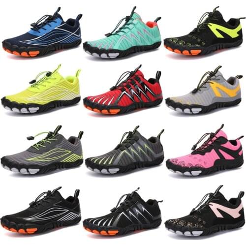 New Men Women Barefoot Shoes Bicycle Cycling Shoes Jogging Sneakers Outdoor Climbing Lightweight Hiking Sport Shoes Big Size