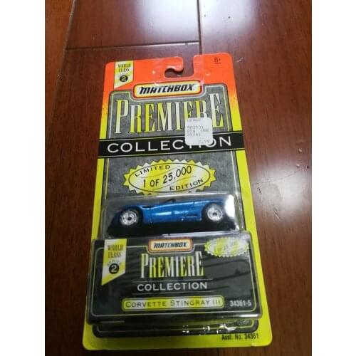 Matchbox 1/64 Corvette StingRay III Collection Metal Die-cast Simulation Model Cars Toys