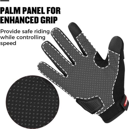 Touch Screen Motorcycle Gloves Summer Sports Luvas Motorcycle Protective MTB Guantes Resistant Gloves For Men Women Black