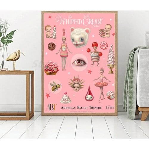 Mark Ryden Whipped Cream Wall Art Canvas Poster And Print Canvas Painting Decorative Picture For Office Living Room Home Decor