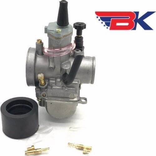 PWK 26mm Flat Slide Carburetor For KAWASAKI KX100 KX80 KX125 GASGAS BSA