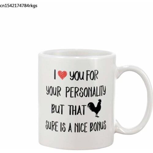 Gift For Your Husband In Valentine Day Your Cock Sure Is A Huge Bonus Coffee Mug - 11Oz White