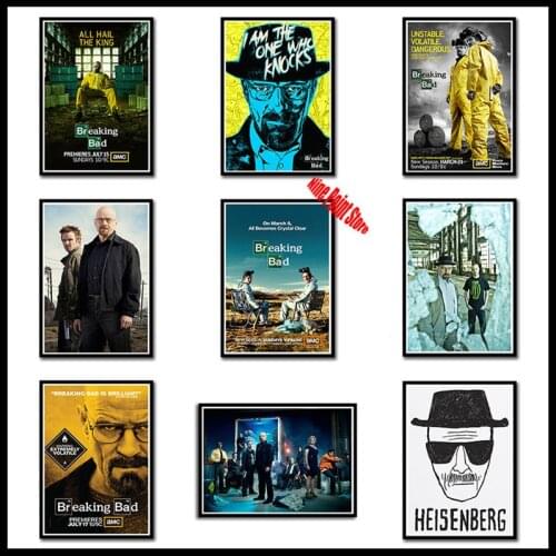 Breaking Bad Posters Movie Posters Coated paper Paper Wall Sticker Home Decor