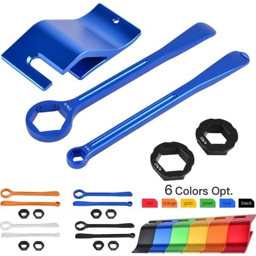 Tire Tool Lever Spoon Axle Wrench Tire Change Remove For Husqvarna TE TC FE FC TX 125 250 350 450 501 2004-2018 Husaberg 85-610