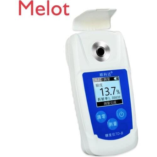 High-Precision Digital Display Fruit Attenuation Meter Juice Beverage Sugar Meter Detector Test Sweetness Meter Sweetness Meter