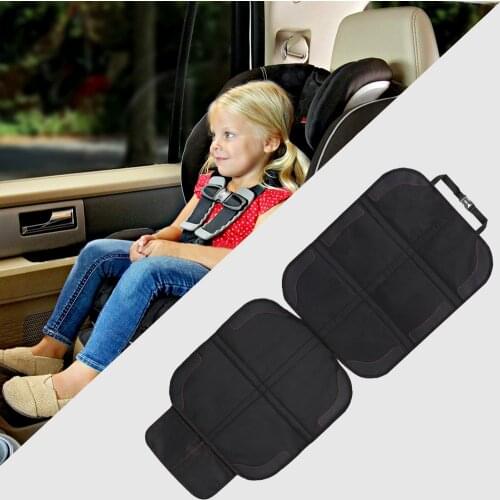 123*48cm Oxford PU Leather Car Seat Protective Mats Pads Child Baby Auto Seat Protector Cushion For Baby Kids Protection