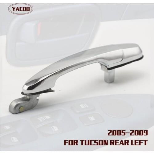 1 PCS REAR LEFT OUTSIDE DOOR HANDLE FOR HYUNDAI TUCSON 2005-2009 2005 2006 2007 2008 2009