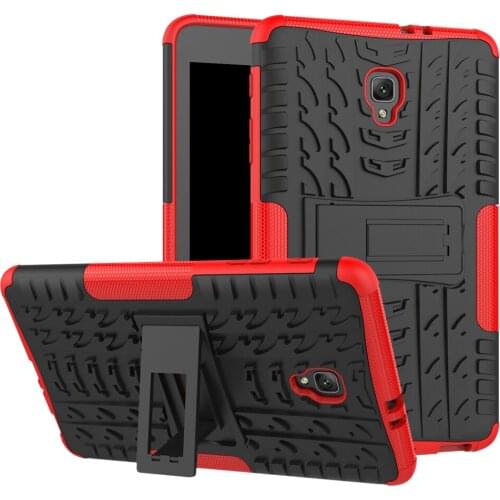 2 in 1 Hybrid Case For Samsung Galaxy Tab A 8.0 T380 T385 2017 Heavy Duty Rugged Durable Shockproof Rubber Tablet Cover +pen