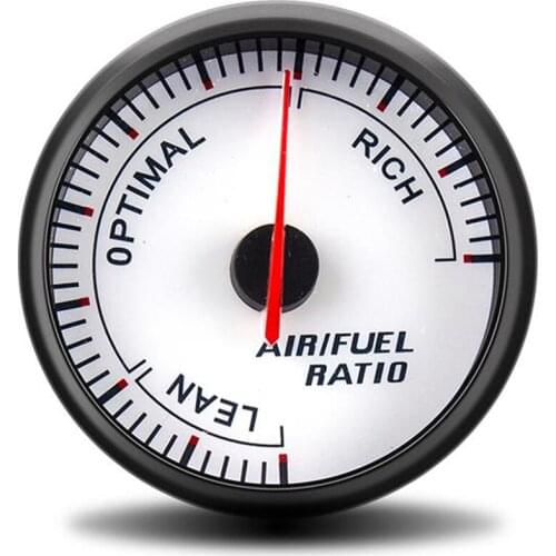 60mm Pointer Digital Car Air Fuel Ratio Gauge Racing Air Fuel Meter Indicator Meter motorcycle fuel sensor gas level universal