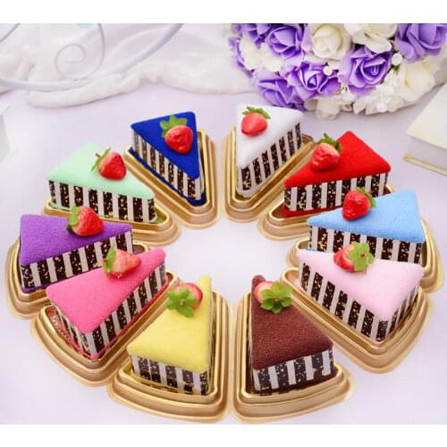 12pc/lot Creative Party Gifts/Cake Towels/box packing/Wholesale/Kindergarten Childrens Opening Gifts