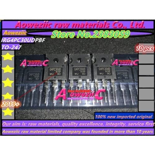 Aoweziic 2019+ 100% new imported original IRG4PC30UD G4PC30UD IRG4PC30UDPBF TO-247 FET 23A 600V