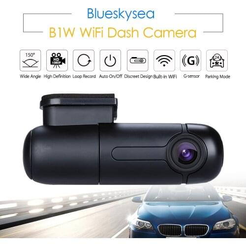 Blueskysea Car WIFI DVR B1W mini Dash Camera Rotatable Lens NT GM8135S high HD 1080P Dashcam Sony IMX323 Car Recorder