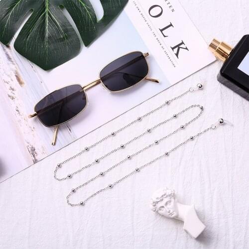 Lady Fashion Glasses Chain For Women Eyeglass Strap Sunglasses Anti-Slip Band Neck Strap Neckband Eyewear Chain Lanyard Necklace