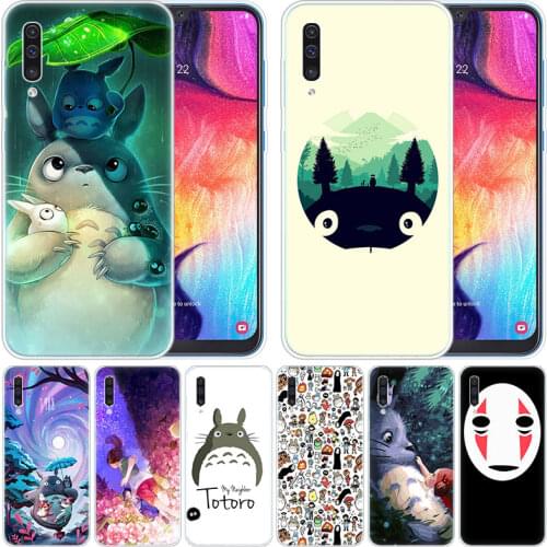Anime Studio Ghibli Spirited Away Totoro Case for Samsung Galaxy A50 A70 A80 A40 A30 A20 A10 A20E A2 CORE A9 A8 A7 A6 Plus 2018