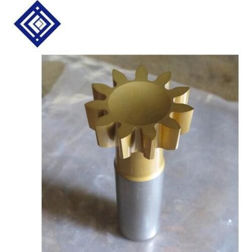 Titanize Taper Shank Slotting Cutter Gear Shaper Cutter M1/M1.5/M1.25/M1.75/M2/M2.25/M2.75 Diameter 38mm Pressure Angle