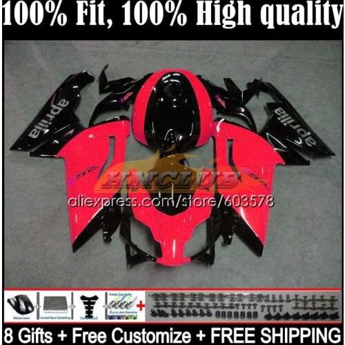 Injection For Aprilia RS-125 RS 125 RS4 54CL.51 RSV125 2006 2007 2008 2009 2010 2011 RS125 06 07 08 09 11 Fairings Red black