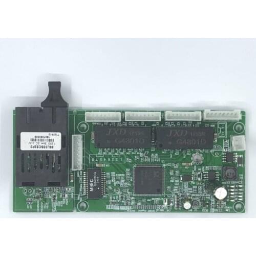 5-port full Gigabit fiber optic Ethernet switch, 1 single mode dual fiber fiber 4 port full 1000M network module PBCA 3km-100KM